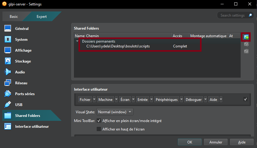 Shared Folders